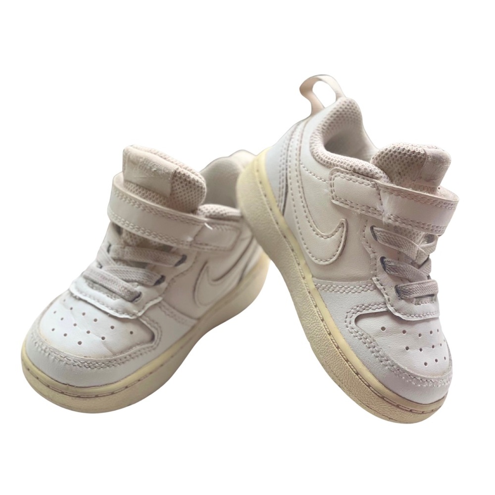 Nike Court Borough Low Recraft Toddler Sneakers Size 5 White | Kids Low-Top